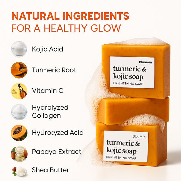 GLOW BOOSTER KOJIC ACID SOAP ✨